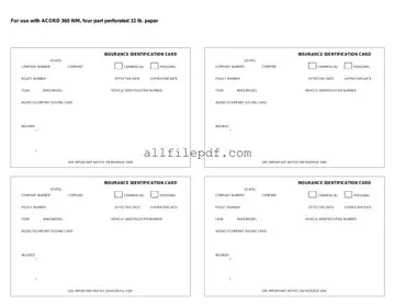 Blank Acord 50 WM PDF Form